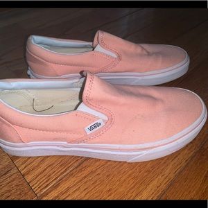 SIZE 7.5 CORAL VANS